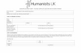 humanism.org.uk  · Web viewJOB APPLICATION FORM - PLEASE COMPLETE AND RETURN IN WORD FORMAT . ... Knowledge of Google apps for work: email, calendar, drive, etc. Desirable. Knowledge