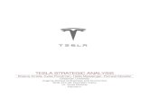 TESLA STRATEGIC ANALYSIS - … · Nikolas Tesla needed to impress his lithium battery upon society. Lastly, Tesla acquired SolarCity in November of 2016. This provided them with the