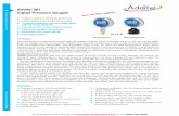 Additel 681 Digital Pressure Gauges No w with Data Loginstrumentation.com/PDFs/additel/additel_adt-681_datasheet.pdf · Manual NIST traceable calibration certificate ... Additel 681