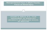 Retroperitoneal Injury in Blunt Trauma Focus on Renal Injuryh24-files.s3.amazonaws.com/110213/831294-XprLj.pdf · Goals Indications for CT in renal trauma CT- grading system versus