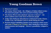 Young Goodman Brown - wcv.k12.ia.us · Young Goodman Brown Historical Context: The Salem Witch Trials - the villagers of Salem killed twenty-five innocent people who were accused
