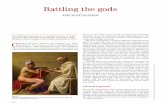 Battling the gods - thebritishacademy.ac.uk · famous Greek philosopher of all, Socrates, who was executed in 399 BCE for ‘not believing in the gods of the city’ and ‘corrupting