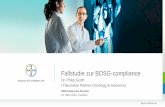 Fallstudie zur BDSG-complianceaws-de-media.s3.amazonaws.com/images/Enterprise Summit... · Dr. Philip Groth IT Business Partner Oncology & Genomics Fallstudie zur BDSG-compliance