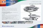 FOOD PREPARATION MACHINES Model BETA BN 300/350 SBR · BETA BN 350 SBR 350 0,35/0,25 BELT 270x230 230 30 36 All voltages and frequencies are available on request. SPECIFICATIONS AND