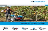 Product Catalogue 2017 - KLS Groundcare … SPEED SOUTH AMERICA GEOLINE ELECTRONIC PTC S.I. AGRO MEXICO SPEED INDUSTRIE COMET DO BRASIL INVESTIMENTOS The Emak Group operates on the