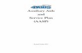 Auxiliary Aids and Service Plan (AASP) · 11 CFOP 60-10, Chapter 3-9b(3) 12 See CFOP 60-10, Chapter 3, Attachment 3 for examples of situations involving aid essential communication.
