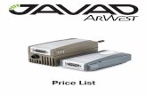 Price List - ArWestCom · This price list provides comprehensive pricing information for allArWest kits, radios, and accessories. Information on policies, and order forms are also