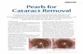 COVER STORY Pearls for Cataract For Cataract   · MAY 2009I CATARACT & REFRACTIVE SURGERY