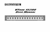 VTRAK 15200 USER MANUAL - Promise Technology Bank/Manual/VTrak 15200 UM v1.5... · VTrak 15200 User Manual 2 Overview VTrak provides data storage solutions for applications where