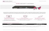 5100 SECURITY GATEWAY - checkpoint.com · Title: Check Point 5100 Security Gateway Datasheet Author: Check Point Software Technologies Subject: Check Point’s 5100 Next Generation