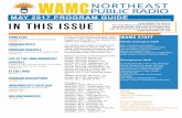 MAY 2017 PROGRAM GUIDE IN THIS ISSUE - Public Interactivemediad.publicbroadcasting.net/.../files/WAMC-ProgramGuide-May2017.pdf · 2 WAMC PROGRAM GUIDE MAY 2017 3 Food For Thought