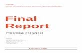 Final Report - sites.fct.unl.pt · "Relatório Nº3 - projeto PTDC/ECM/117618/2010: Análise Não Linear do Comportamento Sísmico da Passagem Superior de Peões 2787", L. Rodrigues,