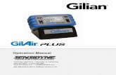 Sensidyne Gilian GilAir Plus operations manual 360-0132-01 ... · Gilian GilAir® Plus Air Sampling Pump – Operation Manual Page III Quality Policy Statement At Sensidyne, we are