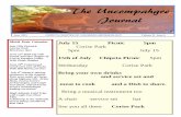 The Uncompahgre Journal - Chipeta Chapter (Montrose) ·  July 31-August 3 / August 14-17 / September 11-14 Mitchell Springs Excavation Cortez, Colorado  August ...