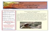 The Uncompahgre Journal - Chipeta Chapter (Montrose) ·  September 11-14 Mitchell Springs Excavation Cortez, Colorado  Alice Hamilton Scholarships are open to all ...