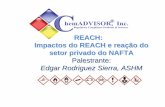 REACH: Impactos do REACH e reação do setor privado do NAFTAcanais.abiquim.org.br/reachpdfs/reach_apex_edgarrodriguez.pdf · Introdução ao REACH O REACH aplica-se à todas as substâncias