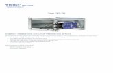 Type FKS-EU - Startseite | TROX GmbH · Type FKS-EU COMPACT DIMENSIONS, ... manual Construction with fusible link ... 125 35 410 650 890 1150 1400 1700 1940