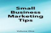 Small Business Marketing Tips - click4time.com fileSmall Business Marketing Tips Volume One. Wieetupt Find Local Activities 'setup Home > Tooic5 > Sociall7;n7. > Activities Activities