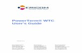PowerTerm WTC User's Guide - onix.kiev.ua · The PowerTerm WTC User's Guide is comprised of the following chapters: Chp. 1 Introduction Presents PowerTerm WTC and its main features.