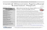 Central Wisconsin Agricultural Extension Report · PAGE 2 CENTRAL WISCONSIN AGRICULTURAL EXTENSION REPORT When I was a little boy, I was intrigued by trucks, tractors, and machines