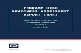 FedRAMP HIgh Readiness Assessment Report (RAR) .Web viewDo NOT submit the completed High RAR without