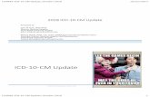 ICD-10-CM Update - LIHIMA · LIHIMA-ICD-10-CM Update; October 2018 10/27/2017 LIHIMA-ICD-10-CM Update; October 2018 2 •FY 2018 Updates 360 new codes added 226 code descriptions