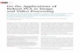 On the Applications of Robust PCA in Image and Video ... - …hongyanz/publications/PIEEE_Applications.pdf · Bouwmans et al.: On the Applications of Robust PCA in Image and Video