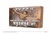 Zyzz’s Bodybuilding Bible Page 1 - zlina.orgzlina.org/misc/pdf/Zyzzs-Bodybuilding-Bible.pdf · Zyzz’s Bodybuilding Bible Page 7 The Basics Getting Aesthetic Bodybuilding Myths