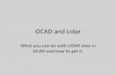 OCAD and Lidar - orienteeringusa.org · Page 3--get Lidar files; Page 4--start using them in OCAD. Starting the Process . Getting Lidar Files . Getting Lidar files may be very easy