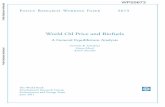 World Oil Price and Biofuels · World Oil Price and Biofuels: A General Equilibrium Analysis . ... The study first estimates the share of biofuels (i.e., ethanol and biodiesel) in
