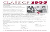 Class of 1955 - Stanford Alumni Associationalumni.stanford.edu/content/saa/reunion/pdfs/55_Newsletter.pdf · Class of 1955 Dear Classmate, our ... Mary Rolfes Brady David G. Bragg