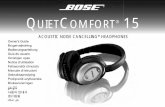 Thank you for purchasing the QuietComfortproducts.bose.com/pdf/customer_service/owners/og_qc15.pdf · Thank you for purchasing the QuietComfort ® 15 Acoustic Noise Cancelling® headphones