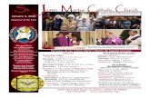 St. ustin J Martyr Catholic Church64.239.71.54/uploads/01-03-16.pdf · Hora Santa: 7:30 p.m., church. Saturday, January 9 Talle de Matrimo-nio: all day, hall, hall mtg. rm. Faith