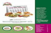 Visit us at: catalog.pdf · NM25 Eat Right Lapel Pin - A lapel pin is the perfect way to spread the “Eat Right” message. Tie-tac backing. 7/8˝ $3.99 Academy Members, $4.25 Nonmembers