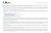 Freelancer Privacy Notice - itvjobs.com · Freelancer claims, complaints and disclosures data - freelancer involvement in incident reporting and disclosures, investigation of complaints