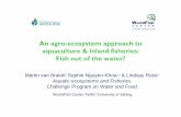 An agroAn agro-ecosystem approach toecosystem approach to … · 2014-02-19 · caca o be e ec e ou a g s ecosys e agesnnot be effective without taking its ecosystem linkages ...