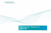 Siemens Annual Report 2018 · 2 Combined Management Report Siemens is a technology company with core activities in the fields of electrification, automation and digitalization and