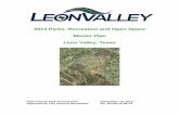 2014 Parks, Recreation and Open Space Master Plan Leon Valley, … · 2014 Parks, Recreation and Open Space Master Plan Leon Valley, Texas Approved by Park Commission September 13,