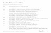 RPolidori CV 08-18 · “Versailles, The Memories of Walls,” Fontana Gallery, Amsterdam, NL “Robert Polidori, ... “Il ventre dell’architetto,” Jarach Gallery, Venice, IT