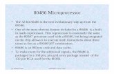 module 8 learning unit 18. 80486 coprocessors - NPTELnptel.ac.in/courses/Webcourse-contents/IISc-BANG/Microprocessors... · M. Krishna Kumar MAM/M8/LU18/V1/2004 1 80486 Microprocessor