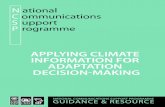 APPLYING CLIMATE INFORMATION FOR ADAPTATION …unfccc.int/files/adaptation/sbsta_agenda_item_adaptation/... · Ditiro Benson Moalafhi (University of Botswana, Botswana) Yamil Bonduki