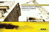 DepArtment of ConstruCtIon sCIenCe Construction Industry ... 2005 Annual... · national, or international, the Construction Industry Advisory Council is your contact with what’s