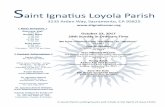 October 22, 2017 29th Sunday in Ordinary Time · October 22, 2017 29th Sunday in Ordinary Time We have switched from “ParishPay” to “WeShare” See page 4 Viva St. Ignatius