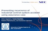 Preventing recurrence of industrial control system ... · Preventing recurrence of industrial control system accident using assurance case ... and Domenico Cotroneo University of