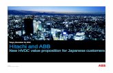 Tokyo, December 16, 2014 Hitachi and ABB · Tokyo, December 16, 2014 Hitachi and ABB New HVDC value proposition for Japanese customers © ABB ... December 16, 2014 | Slide 6 Why HVDC?