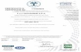 CERTIFICATO N. 17538/08/S F.LLI GIOVANNINI S.P.A. · it is hereby certified that the quality management system of iaf:17 17538/08/s f.lli giovannini s.p.a. strada nazionale flaminia