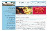 Our Lady of Lourdes · Guido & Roberto Vitiello † Souls in Purgatory 7:00 pm Ofelia Pena de Carrasquero † Alberto Barreto † ... The School of Evangelization (SOE) of Our Lady