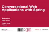 Conversational Web Applications with Spring - jazoon.com file– A servlet filter will check the existence of this parameter and send a redirect, including a newly created window id