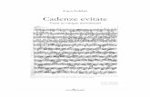 Cadenze evitate - larecherche.it · Riproduzione del manoscritto della prima pagina del quinto movimento (Ciaccona) ... Partita n° 2 in re minore BWV 1004 per violino solo di J.
