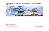 Sorrento Valley Skyway Feasibility Study · Sorrento Valley Skyway Feasibility Study Page 1-4 1.1 Study Objectives Key objectives for the Sorrento Valley Skyway Feasibility Study